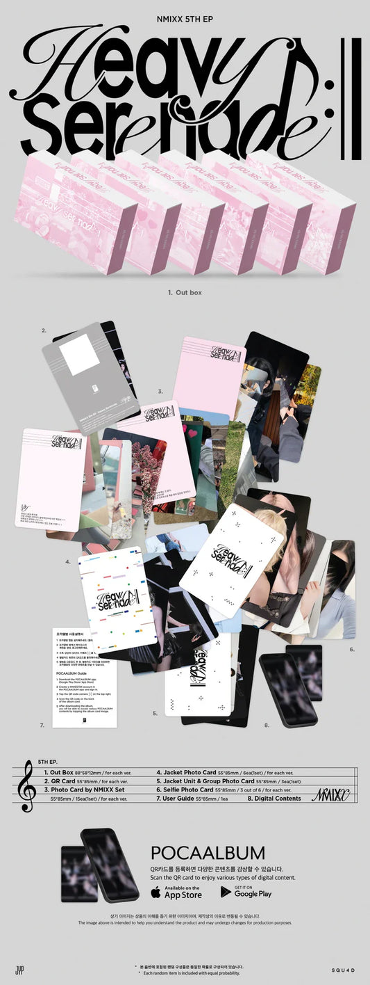 [PRE-ORDER] NMIXX - Heavy Serenade (5th EP) - POCAALBUM.