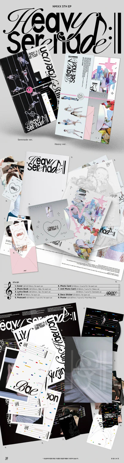 [PRE-ORDER] NMIXX - Heavy Serenade (5th EP) - STANDARD VER.