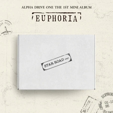 ALPHA DRIVE ONE - EUPHORIA [1st Mini Album - Star Road Ver.]