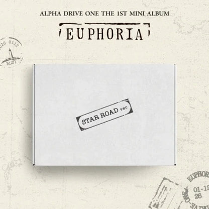 ALPHA DRIVE ONE - EUPHORIA [1st Mini Album - Star Road Ver.]