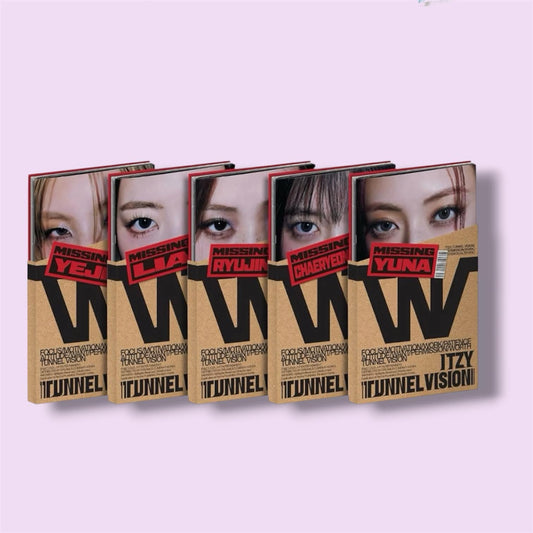 ITZY - TUNNEL VISION. (PHOTOBOOK MEMBER VER.)