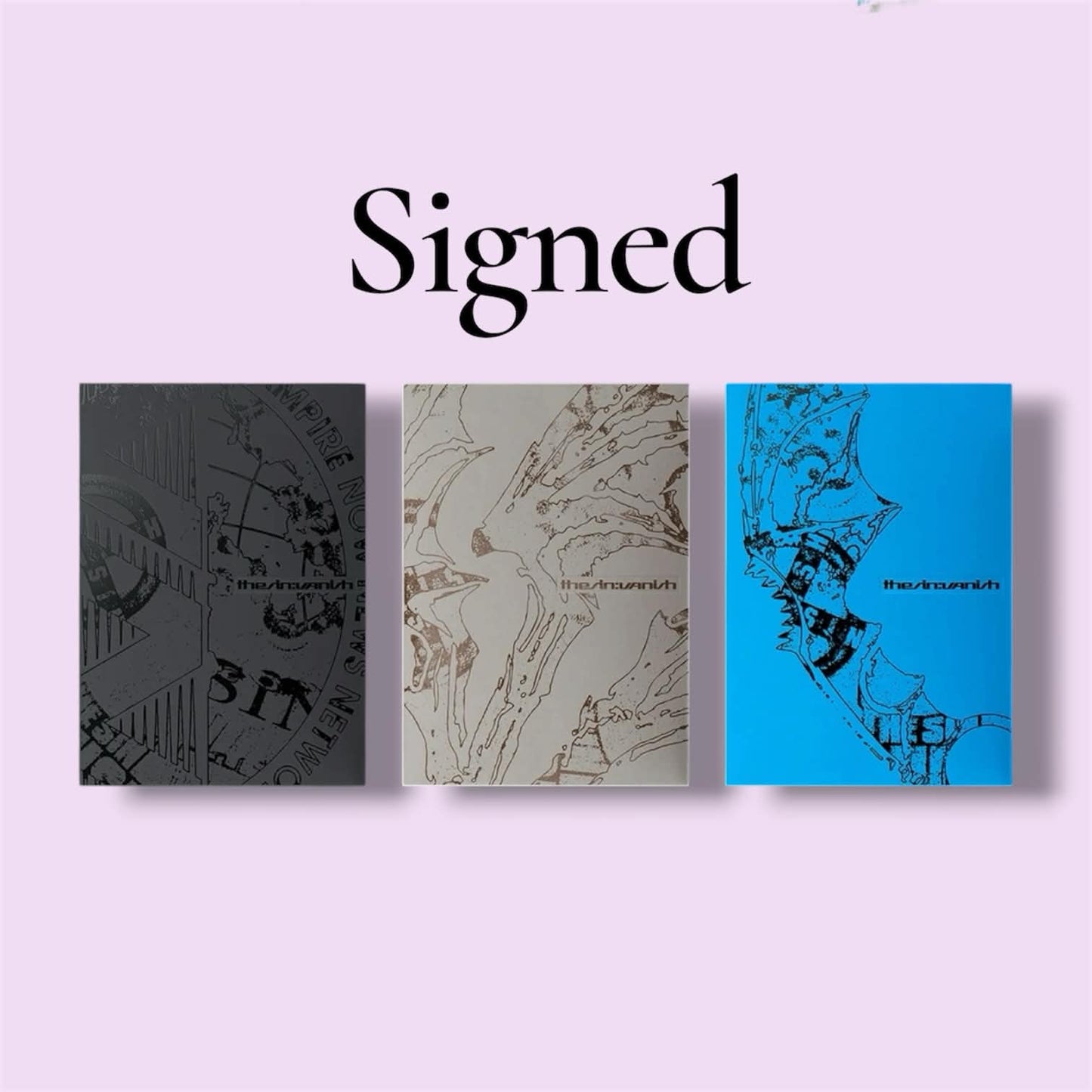 ENHYPEN - THE SIN: VANISH. (SIGNED.)