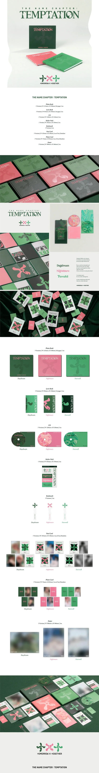 Tomorrow X Together (TXT) - The Name Chapter: Temptation.