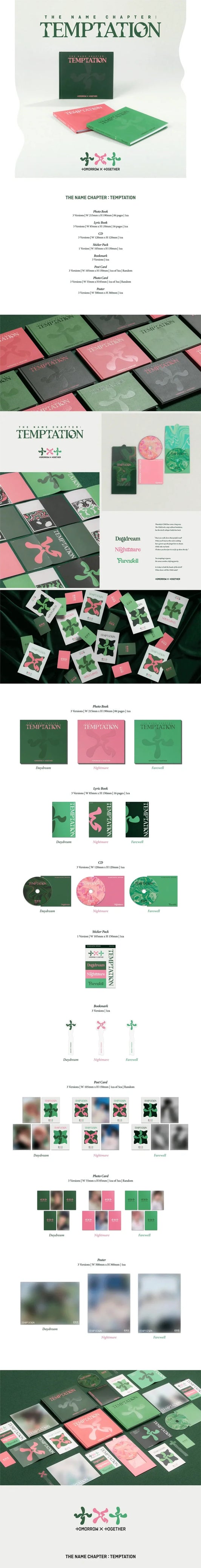 Tomorrow X Together (TXT) - The Name Chapter: Temptation.