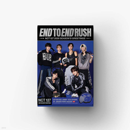 (PRE-ORDER) NCT 127 - END TO END RUSH - 2026 SEASON'S GREETINGS.