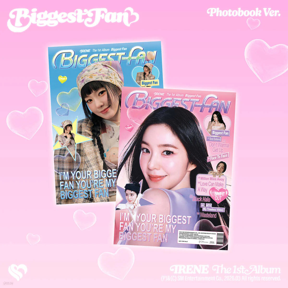 IRENE - [1st Album] Biggest Fan (Photobook Ver.)