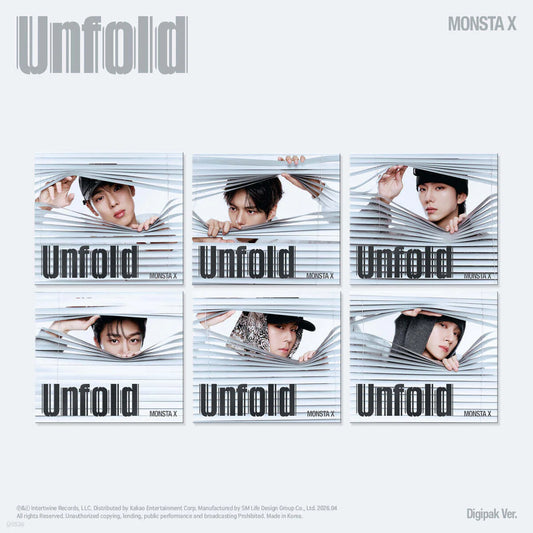 MONSTA X - [3rd Full Album] - Unfold. {DIGIPACK}