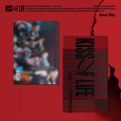 KISS OF LIFE - [2nd Single Album] Who Is She (Awe Ver.)