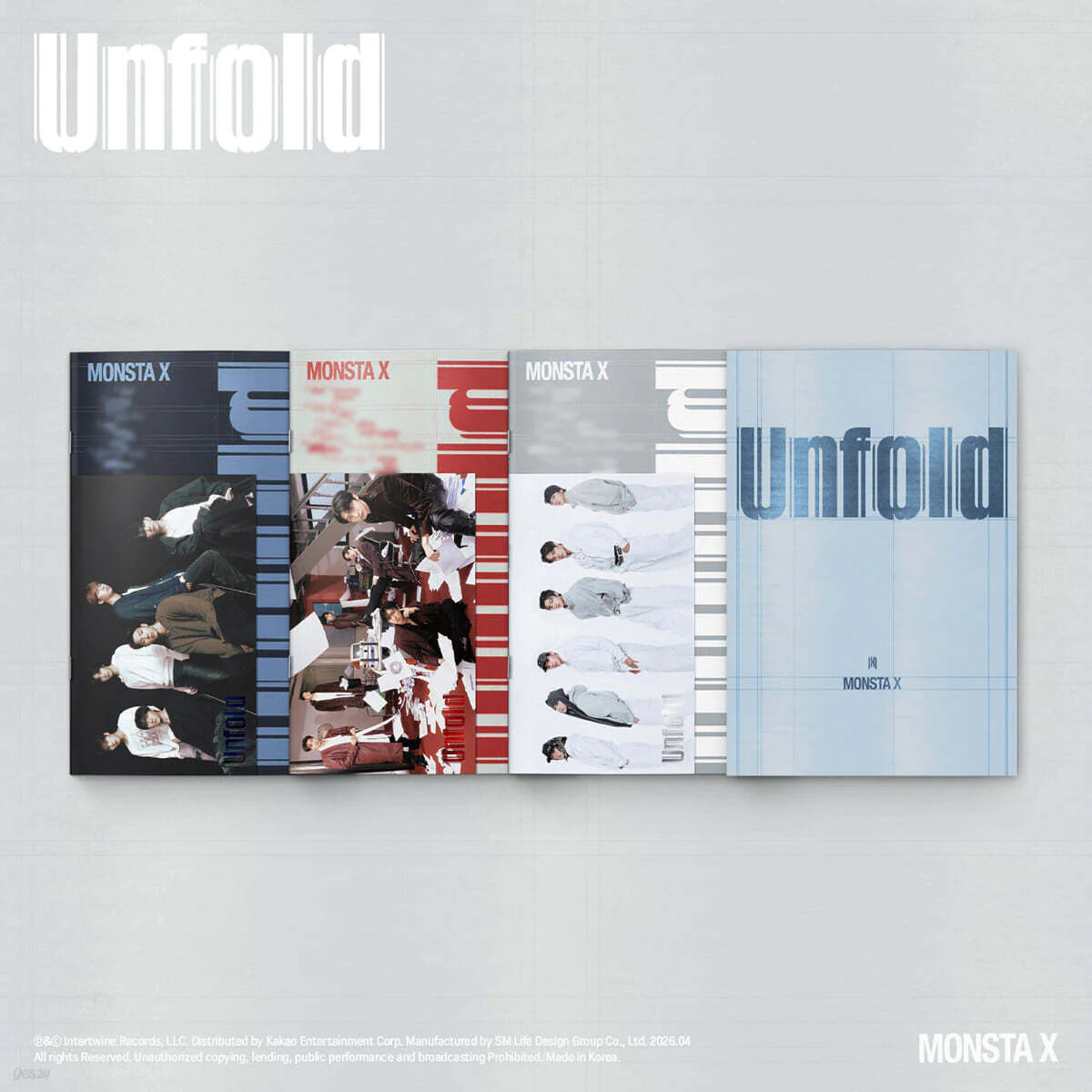 MONSTA X - [3rd Full Album] - Unfold.
