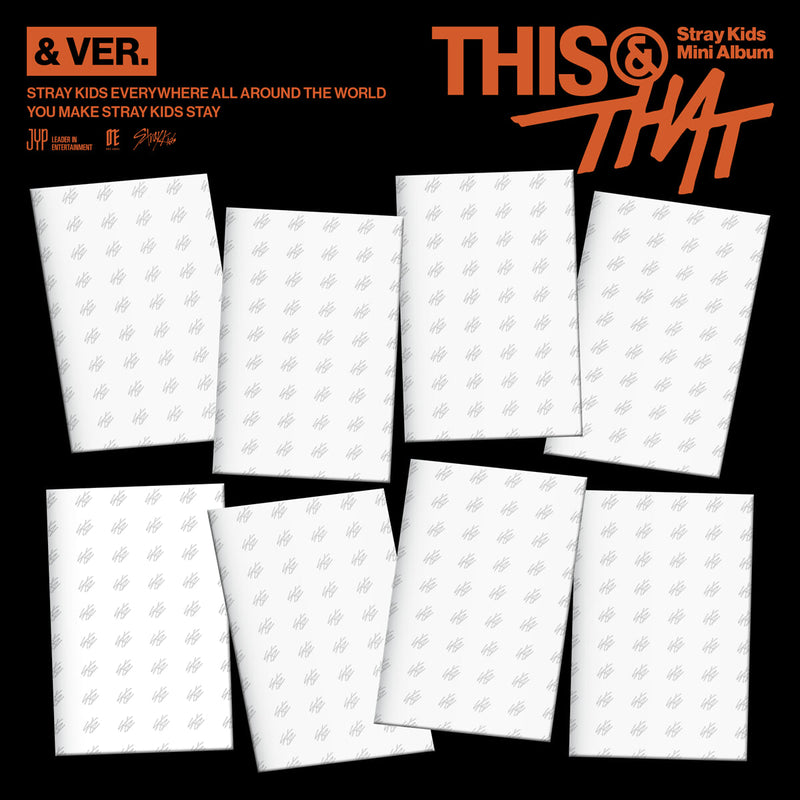 [PRE-ORDER] STRAY KIDS - THIS & THAT ( & VER.) {RANDOM POB.}