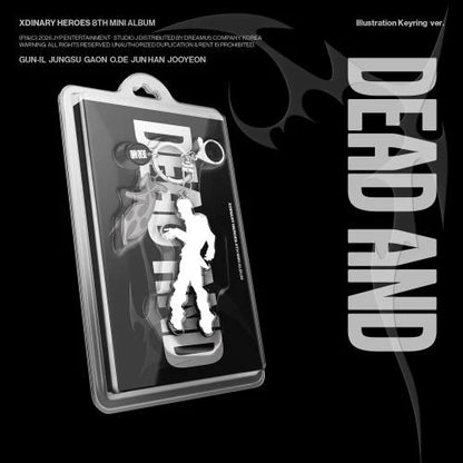 [PRE-ORDER] Xdinary Heroes - DEAD AND [8th Mini Album] - Keyring Ver.