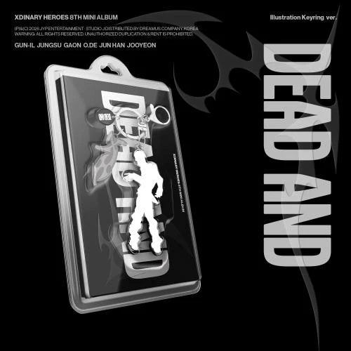 [PRE-ORDER] Xdinary Heroes - DEAD AND [8th Mini Album] - Keyring Ver.