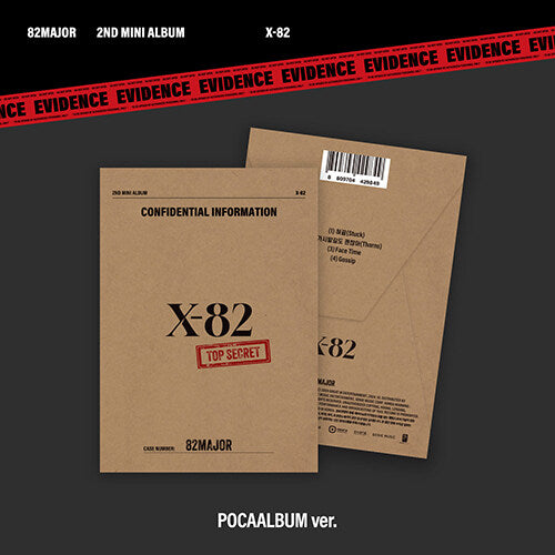82Major - [Mini 2nd Album] X-82 (POCAALBUM)