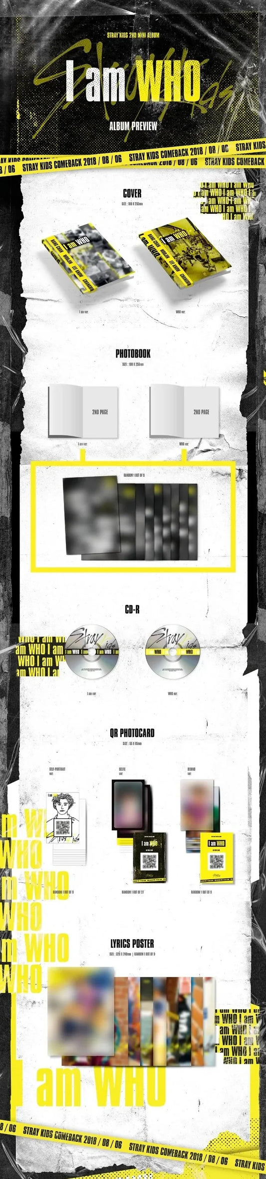 Stray Kids - I AM WHO (RANDOM VER.)