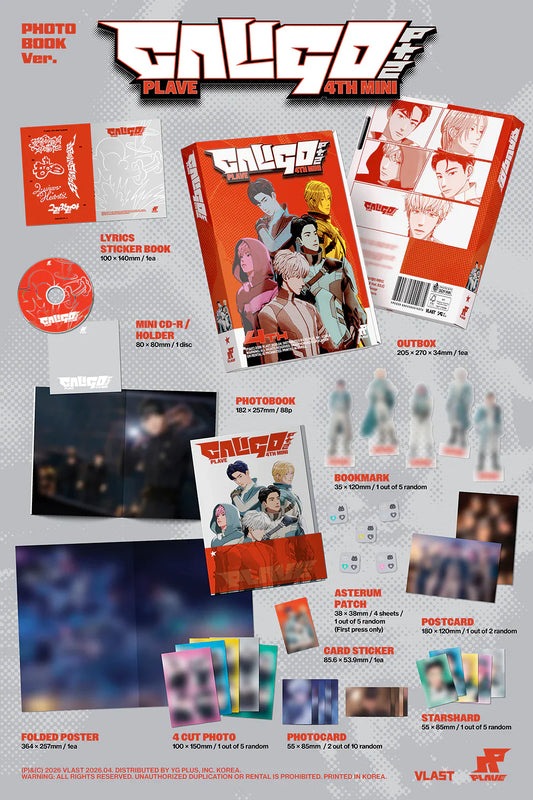 PLAVE - [4th Mini Album] CALIGO PT.2 (Photobook Ver.)