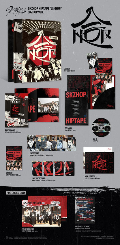 STRAY KIDS - SKZHOP HIPTAPE [Standard Ver.]