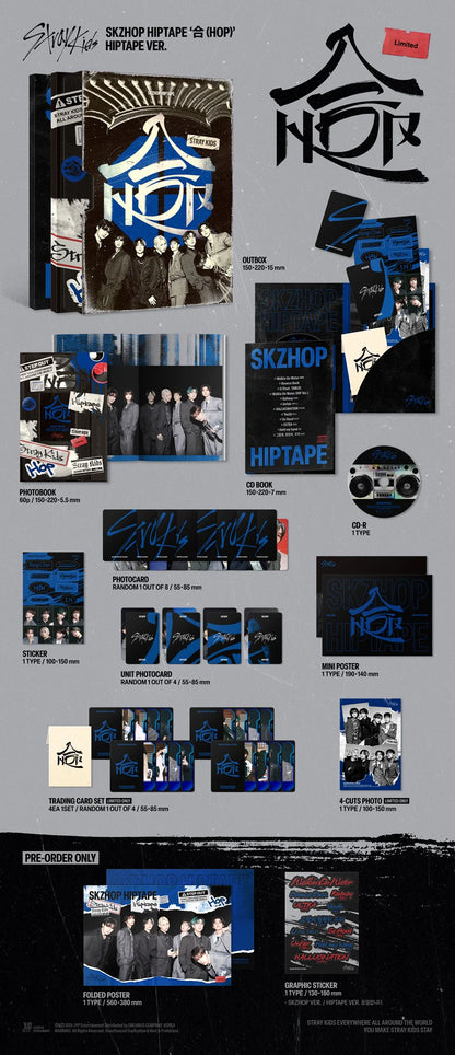 STRAY KIDS - SKZHOP HIPTAPE [Limited Ver.]