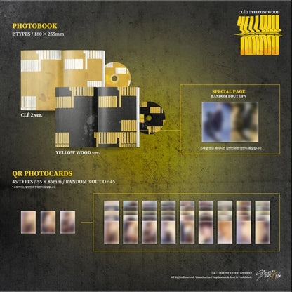 STRAY KIDS- CLE: Yellow Wood.